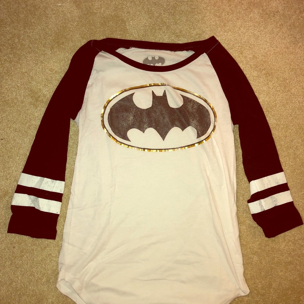 BATMAN Logo 3/4 Sleeve